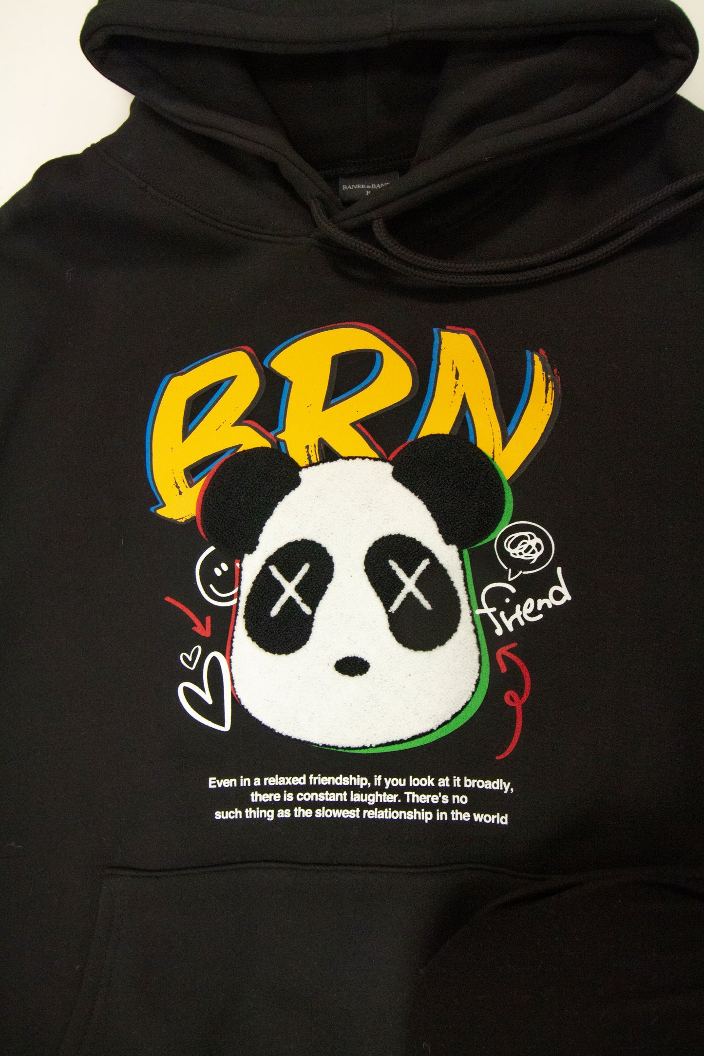 Panda Fleeced Hoodie