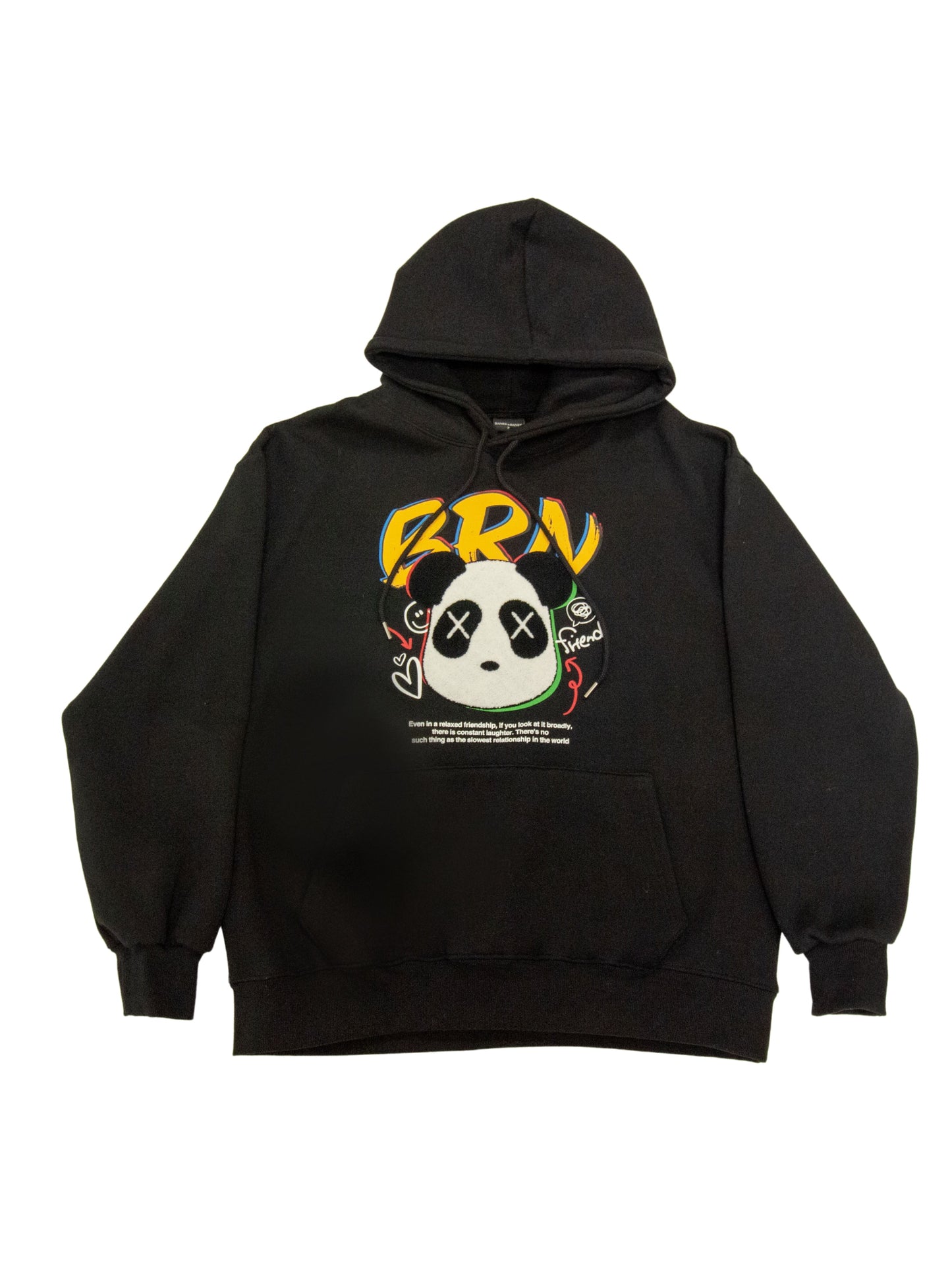 Panda Fleeced Hoodie