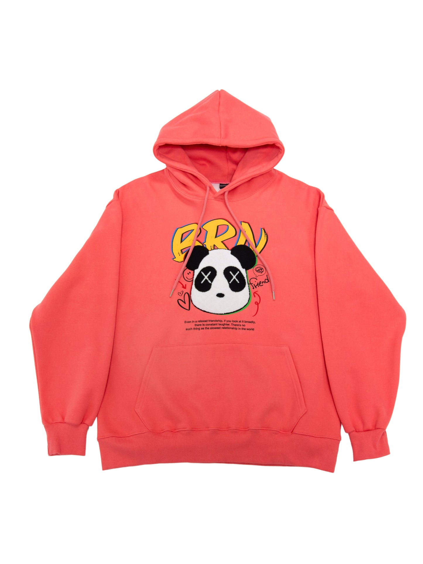 Panda Fleeced Hoodie